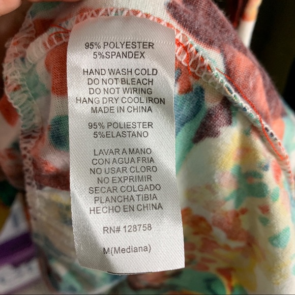 NWT- Sapa- One Shoulder Floral Dress size Medium - Picture 8 of 11